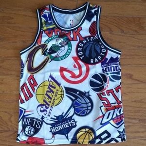nba jersey with all team logos
